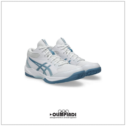 Scarpe Pallavolo Asics Gel-Task MT 4 Bianche e Blu - 1071A102