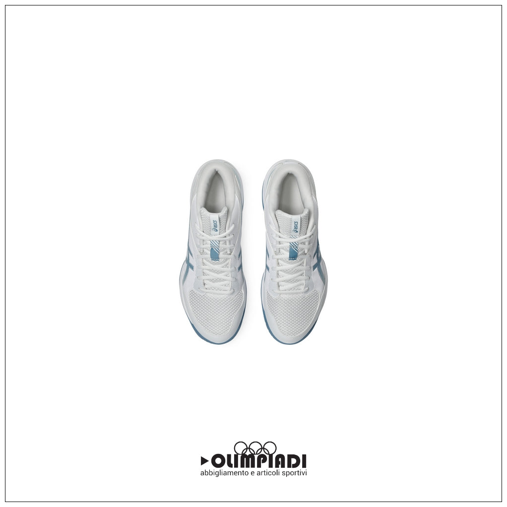 Scarpe Pallavolo Asics Gel-Task MT 4 Bianche e Blu - 1071A102