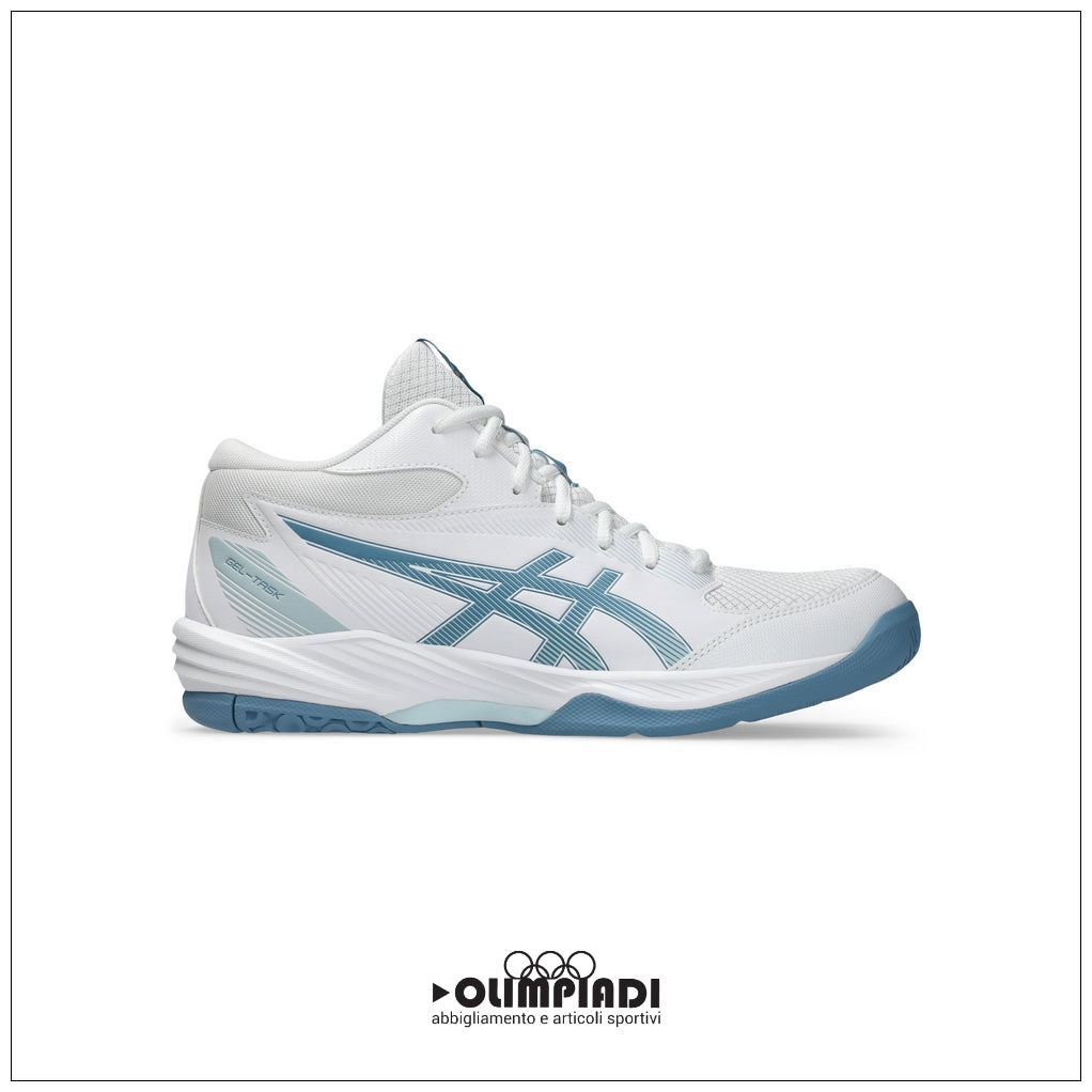 Scarpe Pallavolo Asics Gel-Task MT 4 Bianche e Blu - 1071A102