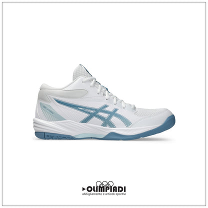 Scarpe Pallavolo Asics Gel-Task MT 4 Bianche e Blu - 1071A102