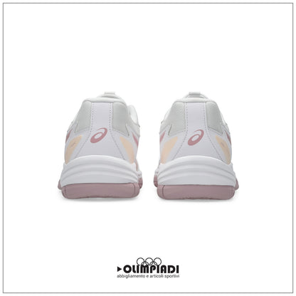 Scarpe Pallavolo Donna Asics Gel-Task 4 Bianche e Rosa - 1072A106-105
