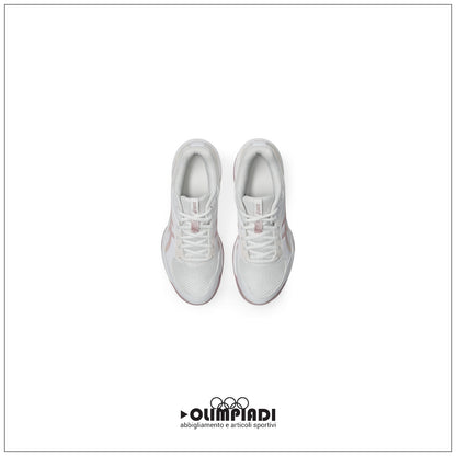Scarpe Pallavolo Donna Asics Gel-Task 4 Bianche e Rosa - 1072A106-105