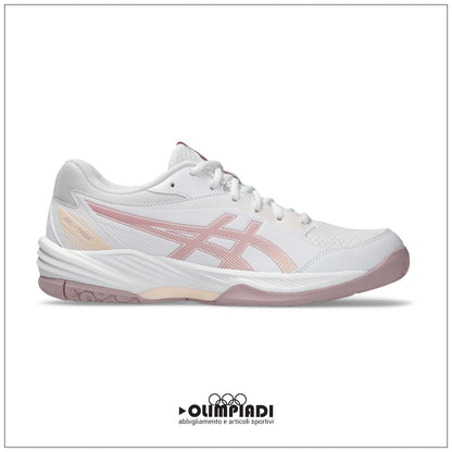 Scarpe Pallavolo Donna Asics Gel-Task 4 Bianche e Rosa - 1072A106-105