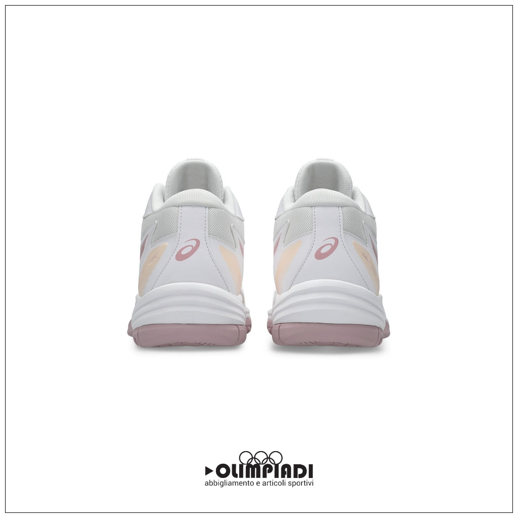 Scarpe Pallavolo Donna Asics Gel-Task MT 4 Bianche e Rosa - 1072A105-105