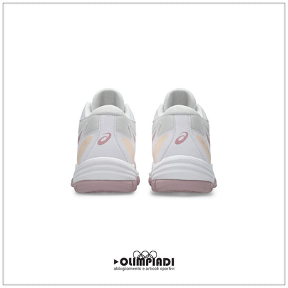 Scarpe Pallavolo Donna Asics Gel-Task MT 4 Bianche e Rosa - 1072A105-105