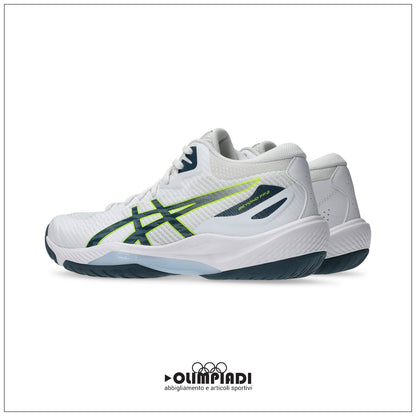 Scarpe Pallavolo Asics Beyond FF MT 2 Bianche e Blu - 1071A128-100