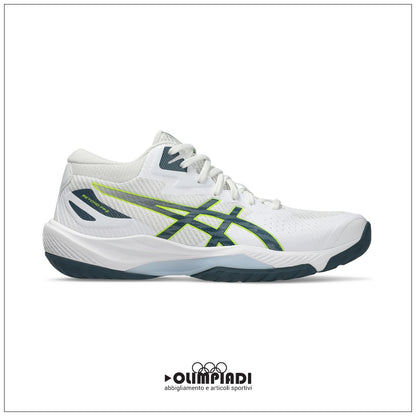 Scarpe Pallavolo Asics Beyond FF MT 2 Bianche e Blu - 1071A128-100