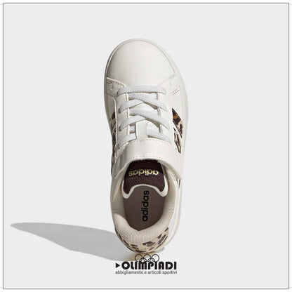 Sneakers Bambina Adidas Grand Court 3.0 Leopardate - KJ4817