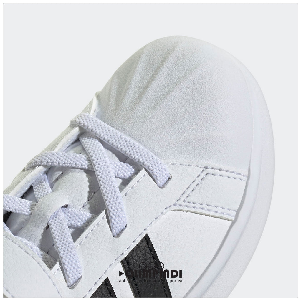 Sneakers Bambino Adidas Streettalk EL C Bianche e Nere - JQ6144
