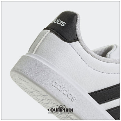 Sneakers Bambino Adidas Streettalk EL C Bianche e Nere - JQ6144