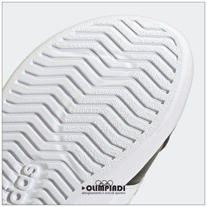 Sneakers Bambino Adidas Streettalk EL C Nere e Bianche - JQ8593