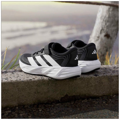 Sneakers Bambino Adidas Galaxy 8 Nere e Bianche - KI1688