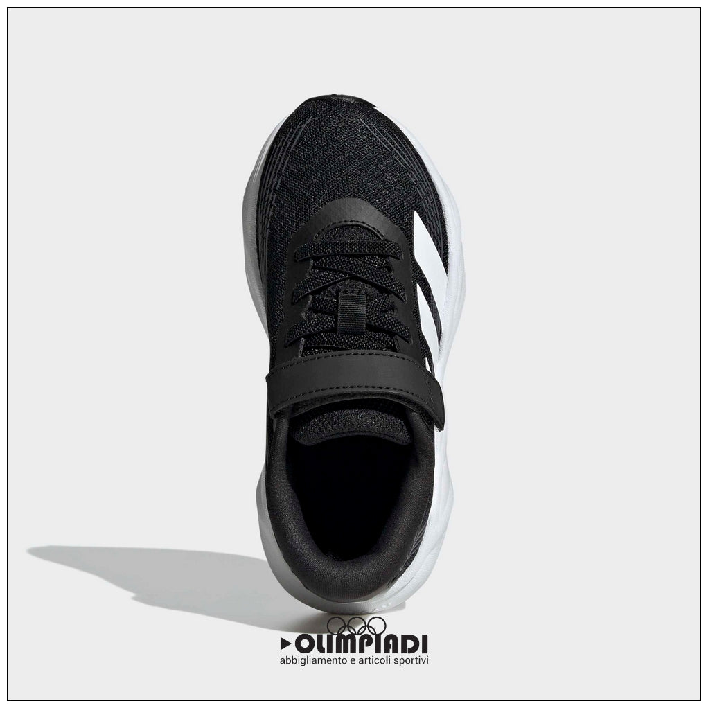 Sneakers Bambino Adidas Galaxy 8 Nere e Bianche - KI1688