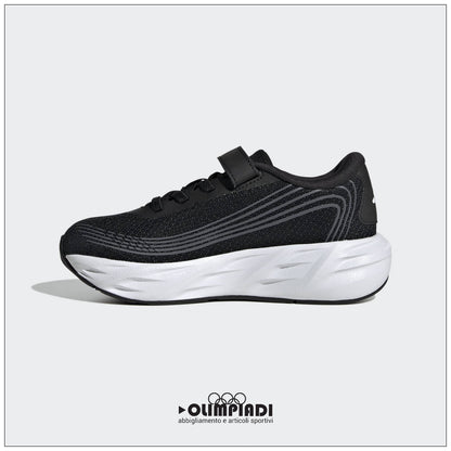 Sneakers Bambino Adidas Galaxy 8 Nere e Bianche - KI1688