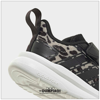 Sneakers Neonata Adidas Tensaur Run 4 Leopardate - KI2625
