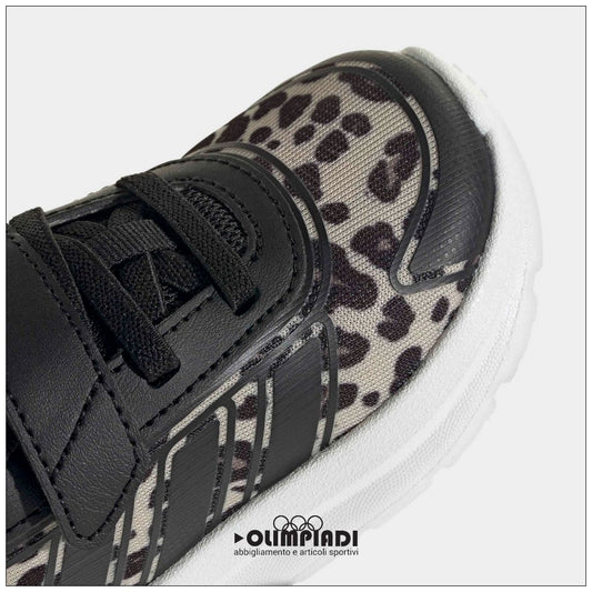Sneakers Neonata Adidas Tensaur Run 4 Leopardate - KI2625