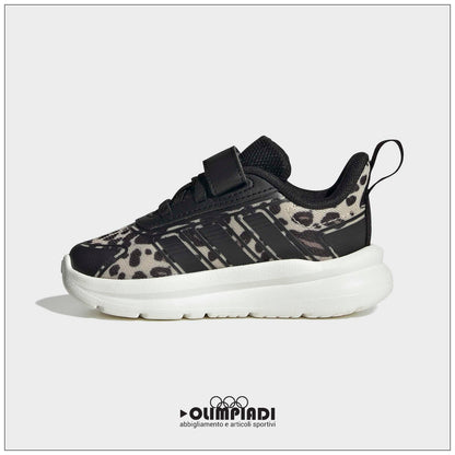 Sneakers Neonata Adidas Tensaur Run 4 Leopardate - KI2625