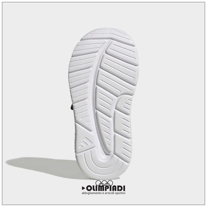 Sneakers Neonato Adidas Tensaur Run 4 Grigio/Rosso - KI0105