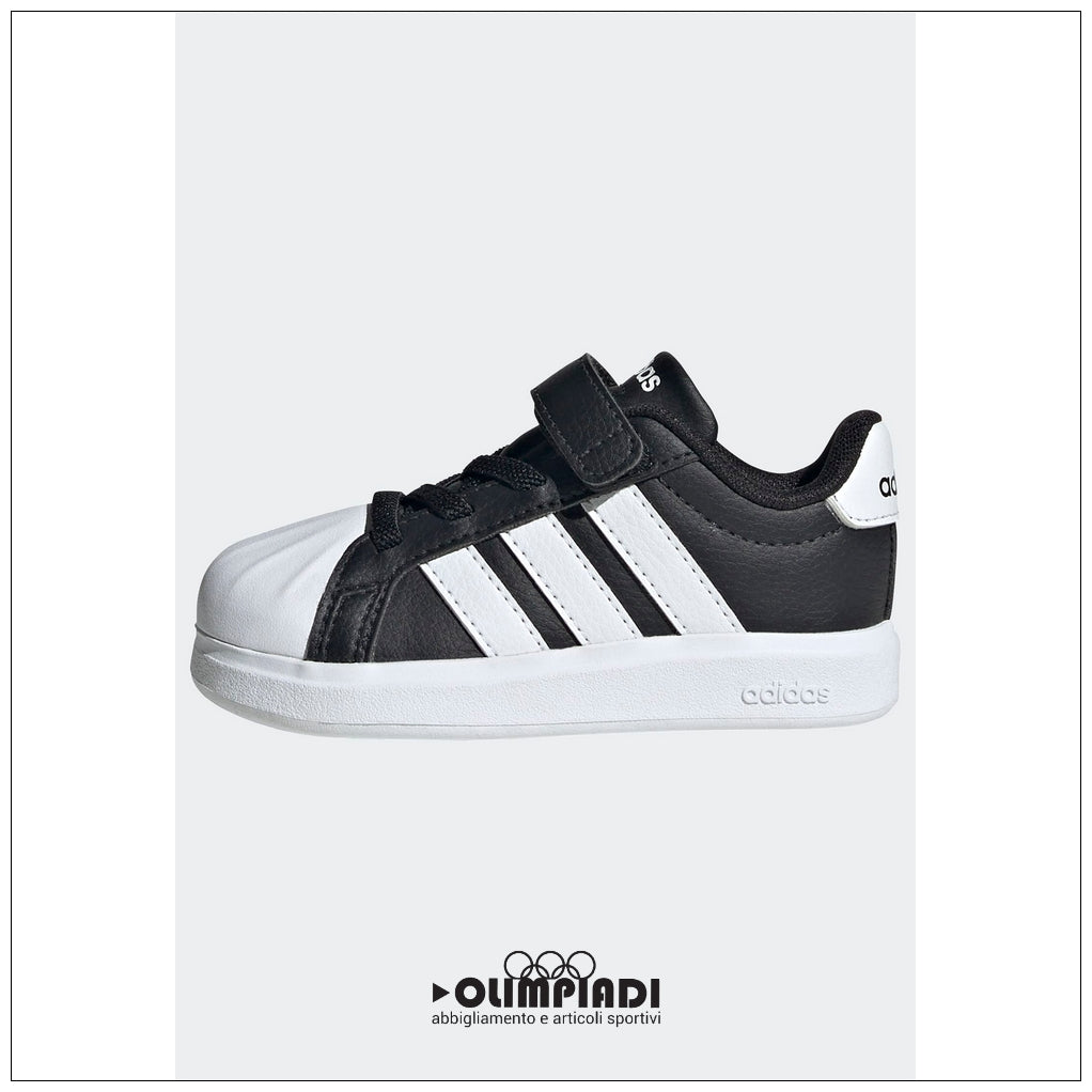 Sneakers Neonato Adidas Streettalk Nere e Bianche - JQ8605