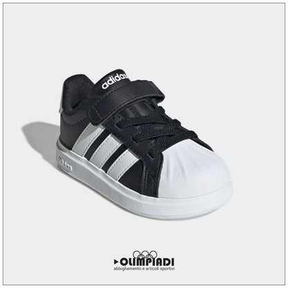 Sneakers Neonato Adidas Streettalk Nere e Bianche - JQ8605