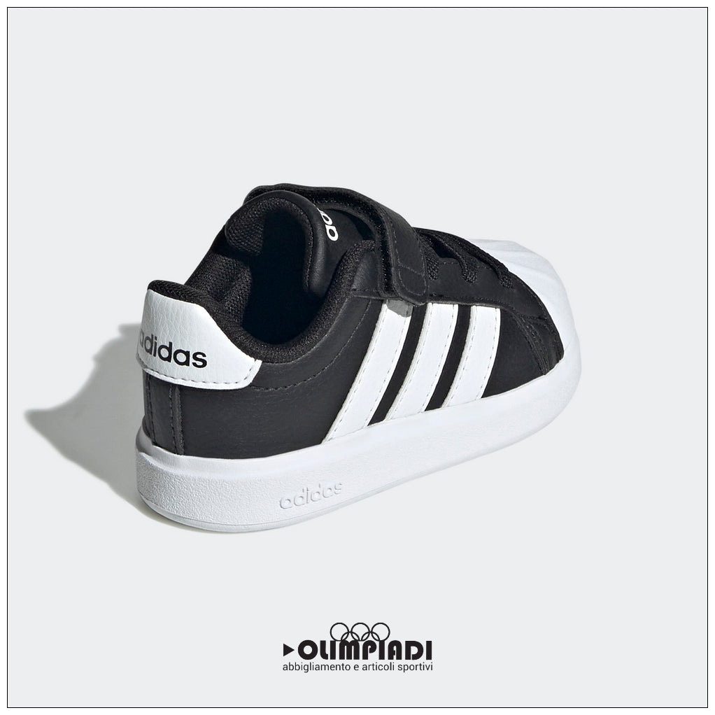 Sneakers Neonato Adidas Streettalk Nere e Bianche - JQ8605