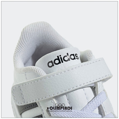 Sneakers Neonato Adidas Streettalk Bianche e Nere - JQ6145