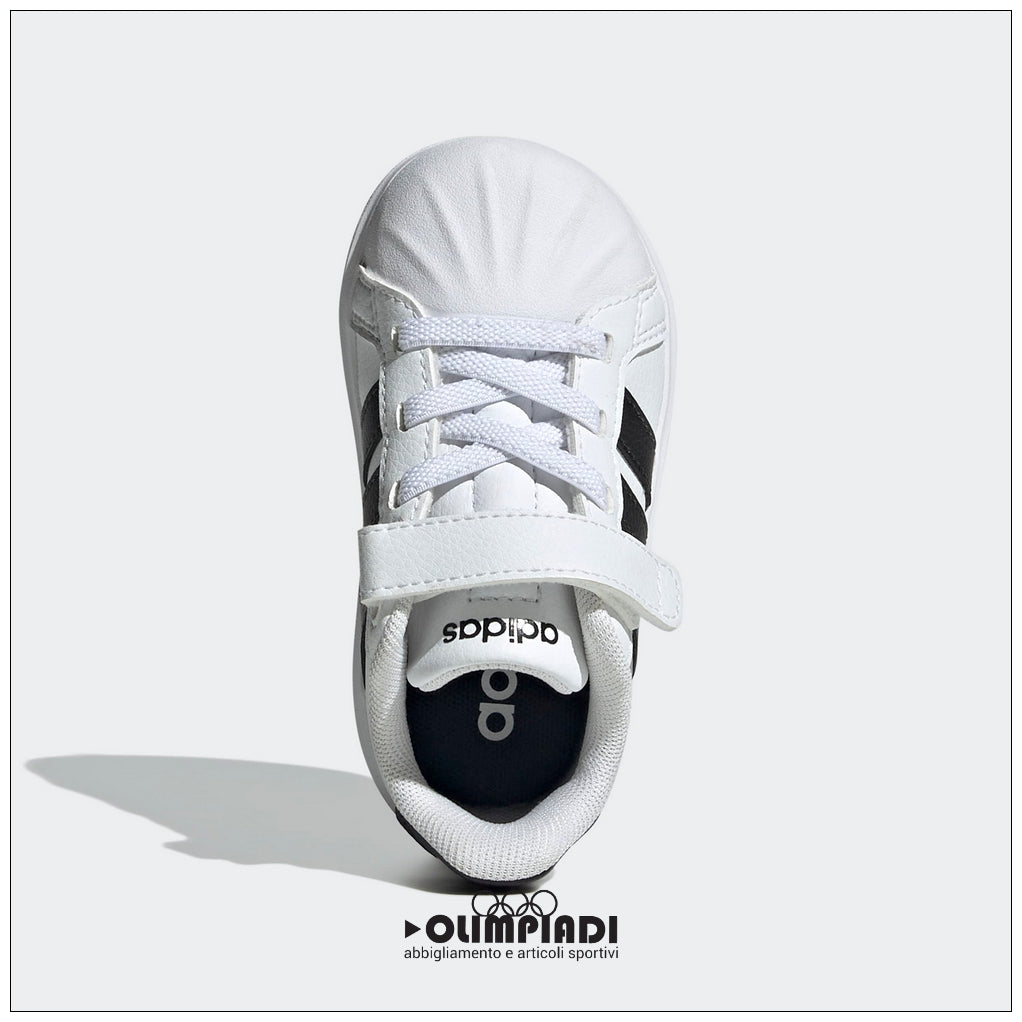 Sneakers Neonato Adidas Streettalk Bianche e Nere - JQ6145