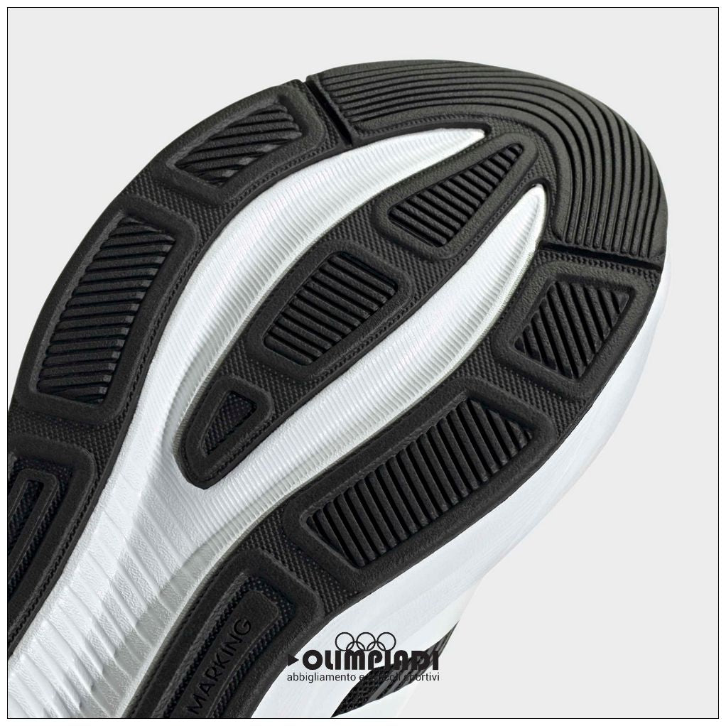 Sneakers Ragazzo Adidas Galaxy 8 Nere e Bianche - KI1674