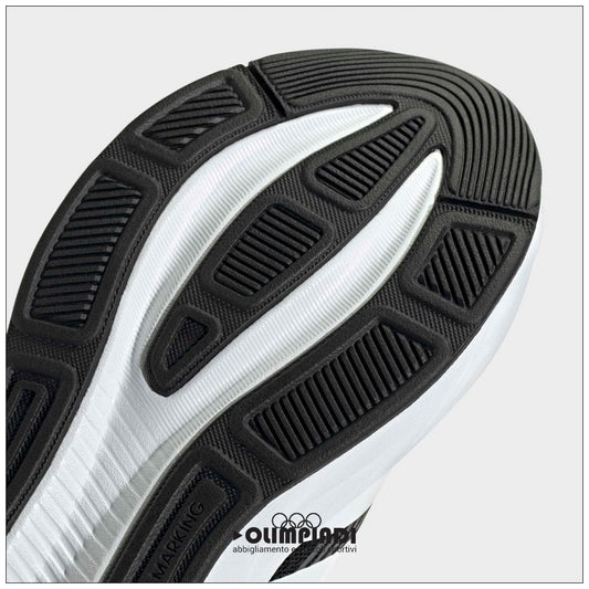 Sneakers Ragazzo Adidas Galaxy 8 Nere e Bianche - KI1674