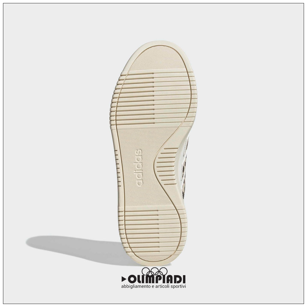 Sneakers Donna Adidas Court Block Bold Bianche Leopardate - KI2642