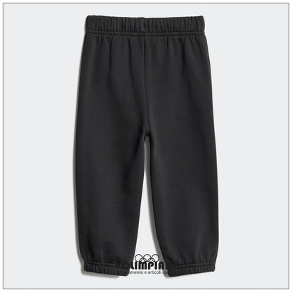 Tuta Neonato Adidas Felpata Big Logo Nera - JC9642