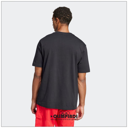 T-Shirt Uomo Adidas Linear Nera - JE8993