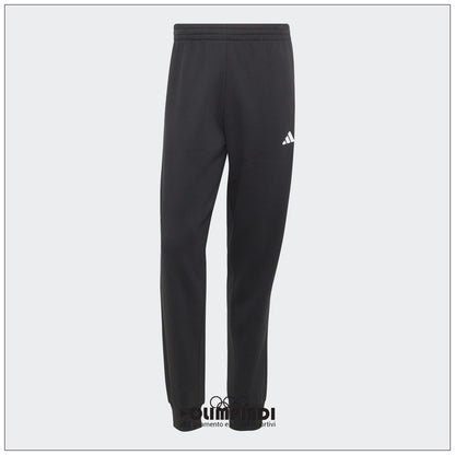 Tuta Uomo Adidas 3-Stripes Felpata Nera - KY2284
