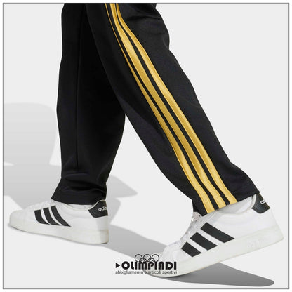 Pantaloni Junior Adidas x Fortnite Neri e Oro - HZ0907
