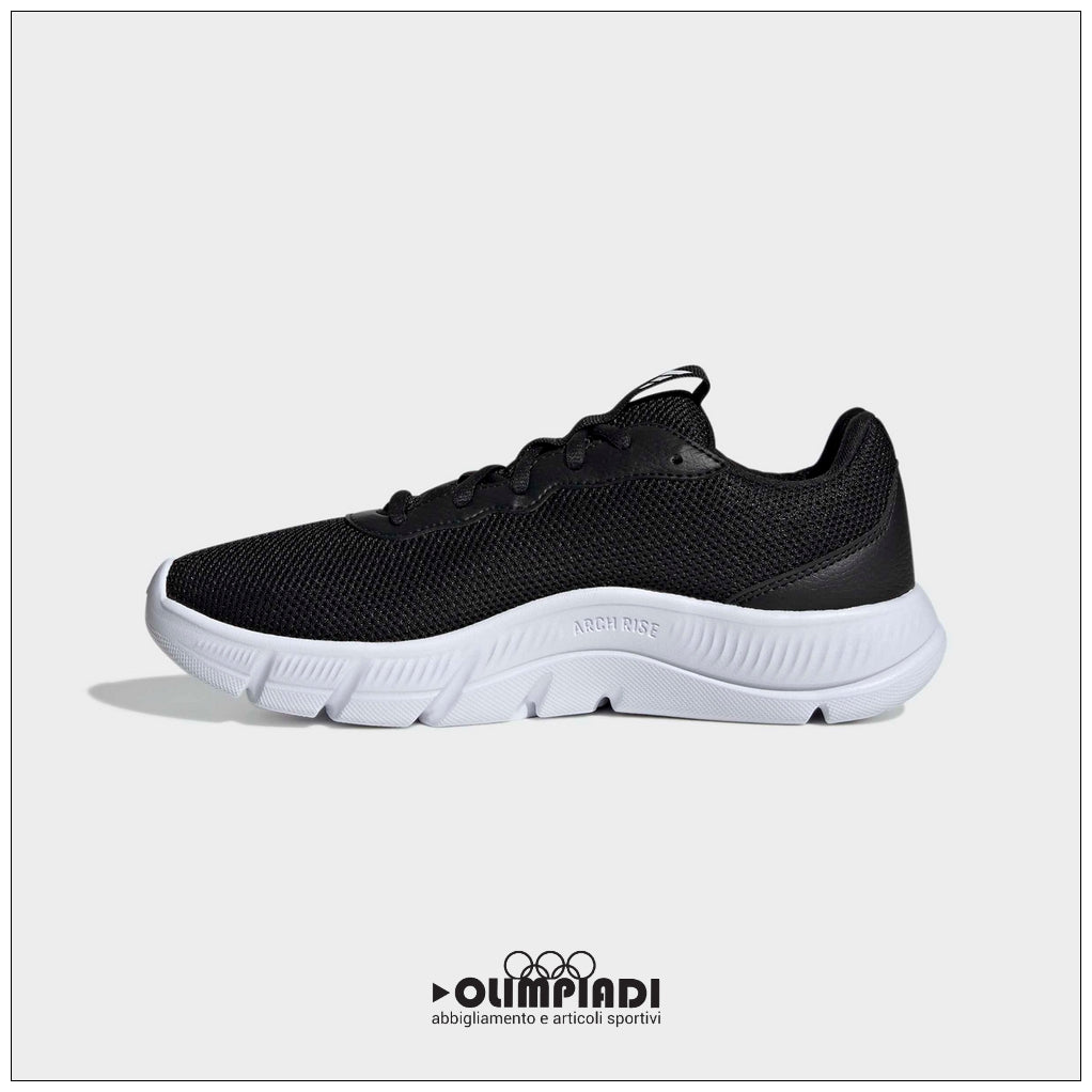 Sneakers Donna Adidas Cloudfoam Flex Lace Nere e Bianche - HQ4960