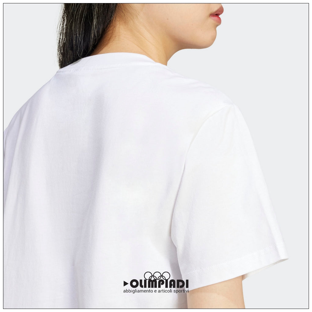 T-Shirt Donna Adidas Sportswear Bianca - JC5944