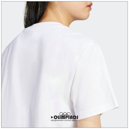 T-Shirt Donna Adidas Sportswear Bianca - JC5944
