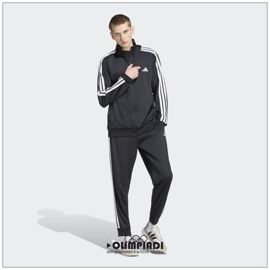 Tuta Uomo Adidas Daily Run Tricot Nera - KX5600
