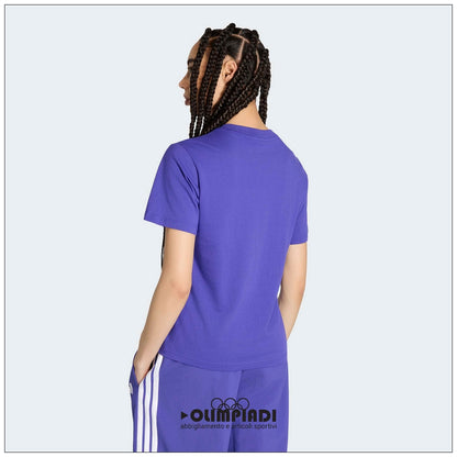 T-Shirt Donna Adidas Sportswear Viola - KF8396