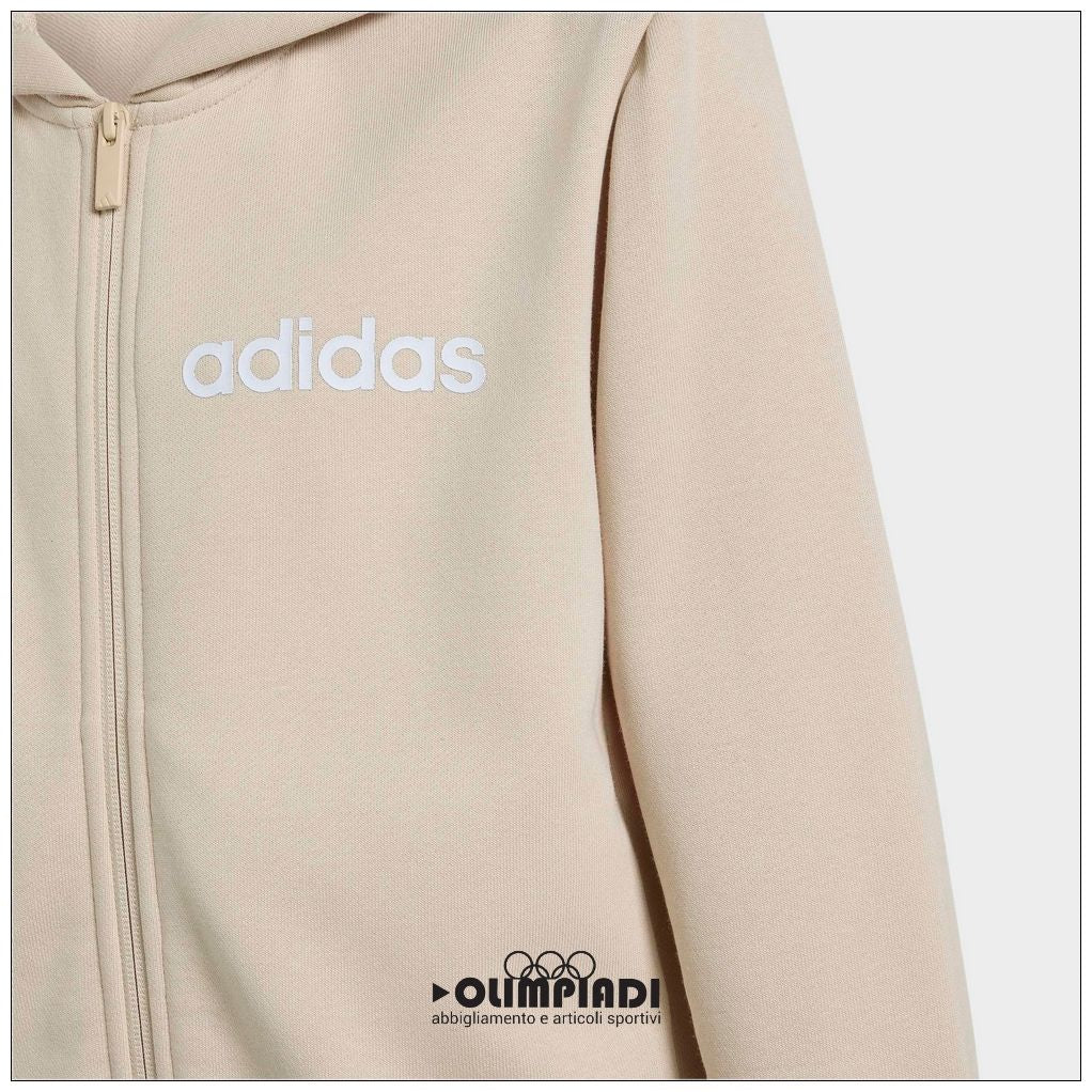 Tuta Junior Adidas Linear French Terry Lino - KQ7825