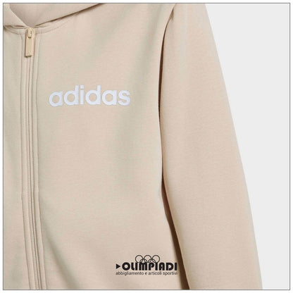 Tuta Junior Adidas Linear French Terry Lino - KQ7825