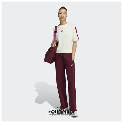 Pantaloni Donna Adidas Sportswear Felpati Marroni BORDEAUX - KF8426