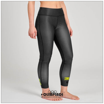 Leggings Donna Leone 1947 Waves Neri - AB815