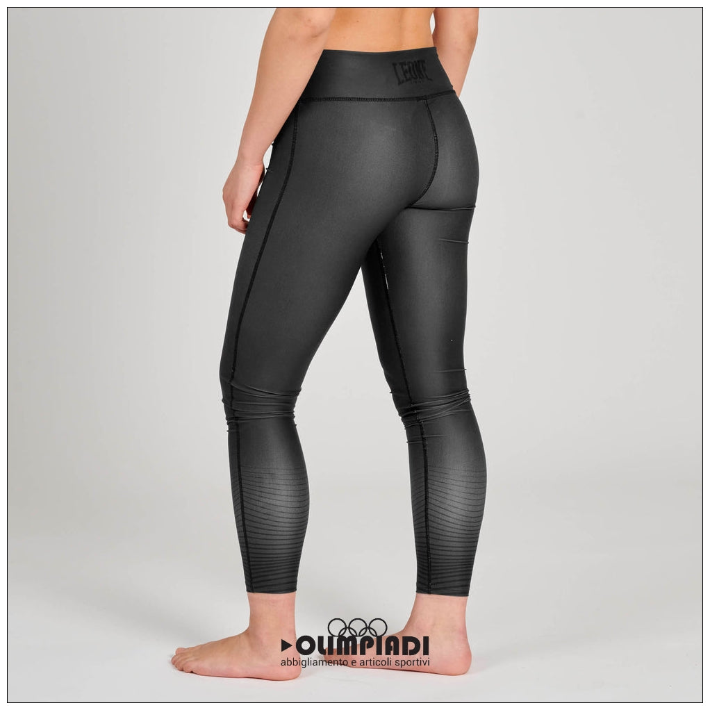 Leggings Donna Leone 1947 Waves Neri - AB815