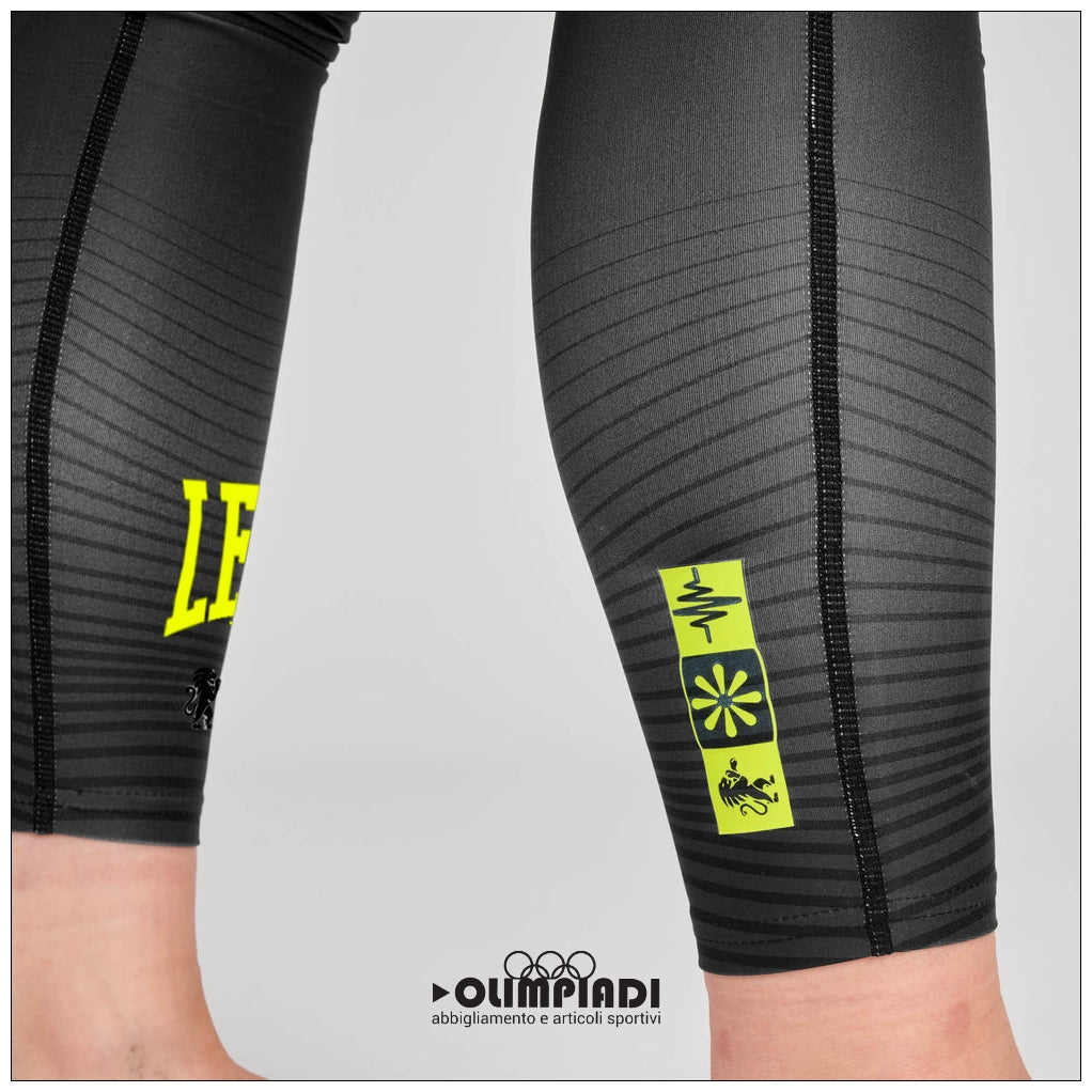 Leggings Donna Leone 1947 Waves Neri - AB815