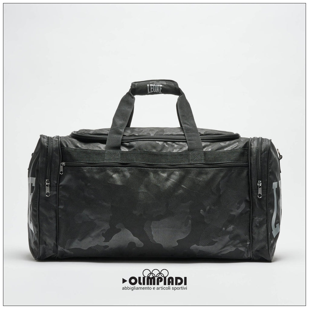 Borsone Sportivo Leone 1947 Camoblack Nero - AC944