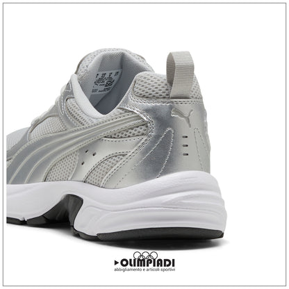 Sneakers Puma Milenio Tech LT Grigie e Argento - 406791-05