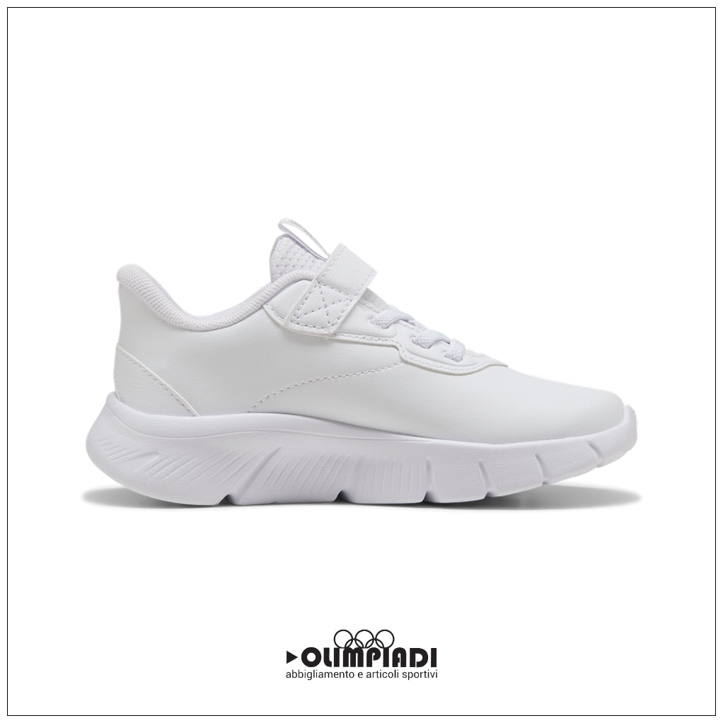 Scarpe Sportive Bambini Puma Flexfocus Modern White - 312645-01