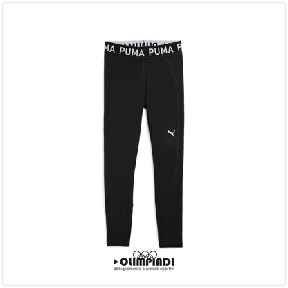 Leggings Sportivi Donna Puma Strong High-Waist Neri - 526000-01