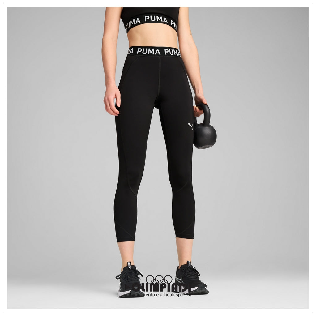 Leggings Sportivi Donna Puma Strong High-Waist Neri - 526000-01